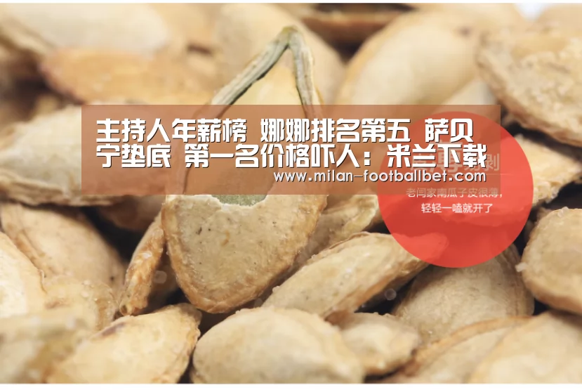 主持人年薪榜 娜娜排名第五 萨贝宁垫底 第一名价格吓人:米兰下载(图1) 米兰网站